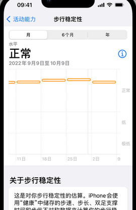 开远iPhone手机维修如何在iPhone开启'步行稳定性通知'