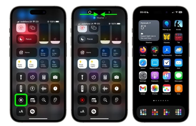 开远苹果手机维修分享iPhone14录屏如何隐藏灵动岛和红色指示器 